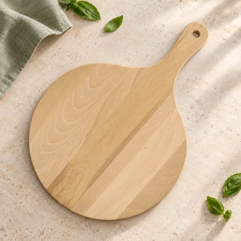 Planche à pizza et tarte flambée en bois Fackelmann Wood Edition