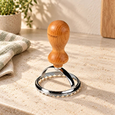 Emporte-pièce ravioli rond et cannelé 6,5 cm Fackelmann Pizza & Pasta