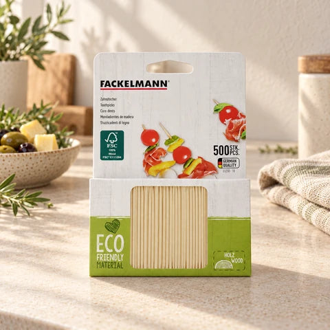 500 cure-dents Fackelmann Eco Friendly