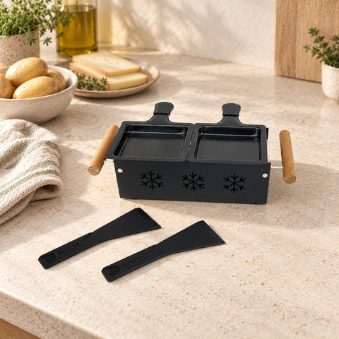 Raclette a la bougie 2 personnes Fackelmann spécialités culinaires