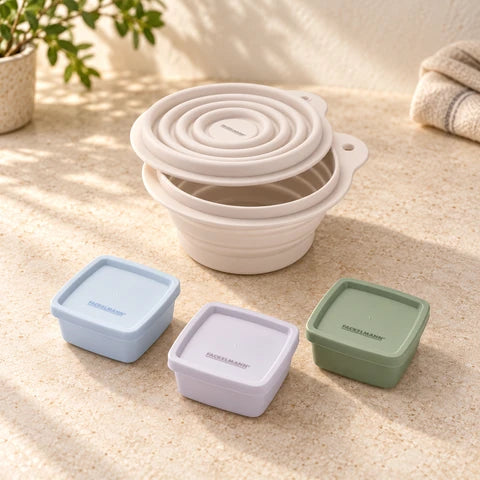 Lot de 1 boîte hermétique 13 cl avec 3 boîtes à sauce Fackelmann Storage