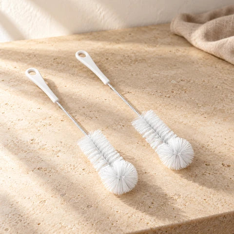 Goupillon bouteille en nylon pour nettoyage Set de 2 33 cm Fackelmann Tecno