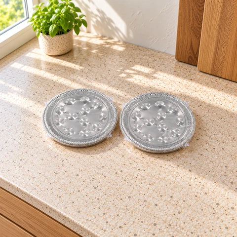 Lot de 2 packs de 10 plats à escargots en aluminium 2433350 Fackelmann